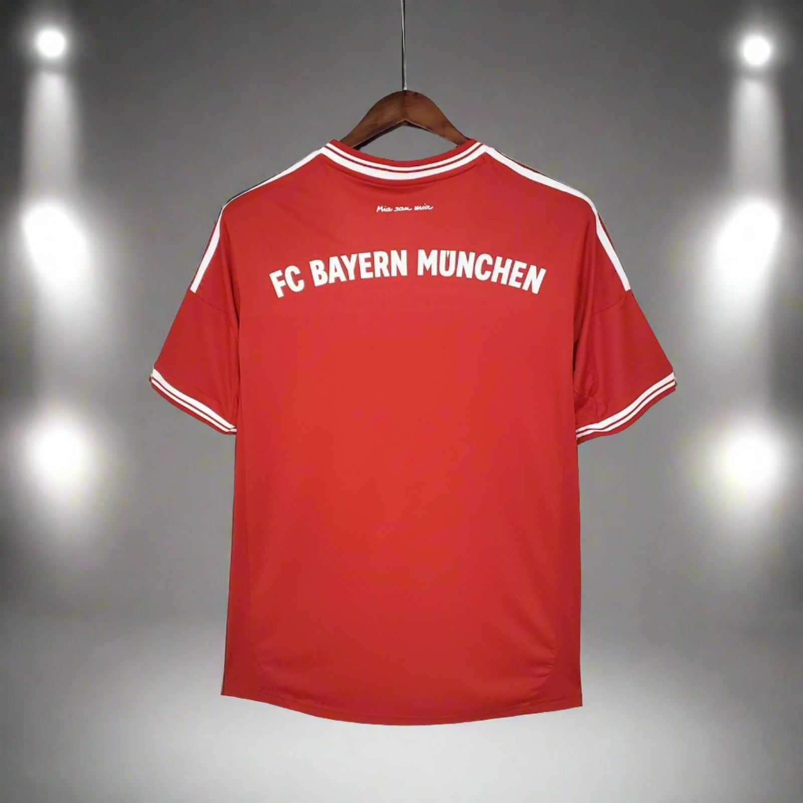 Bayern Munich 13-14 Home Retro Shirt rear