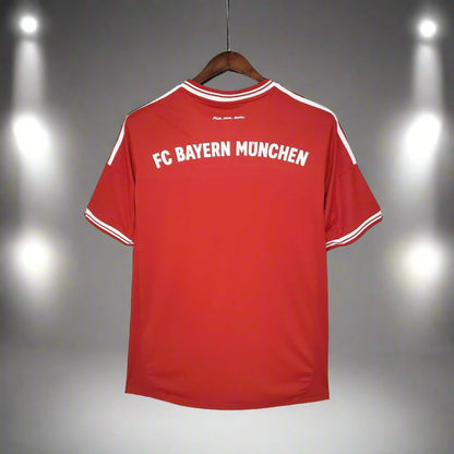 Bayern Munich 13-14 Home Retro Shirt rear