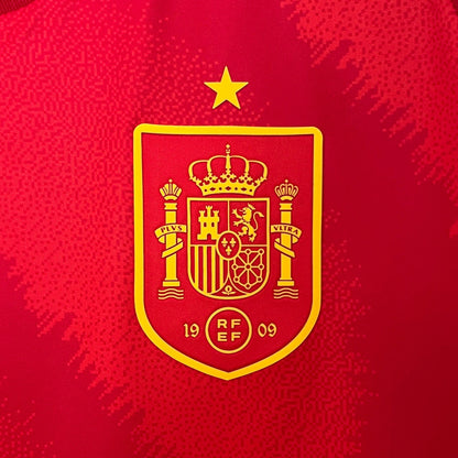 Spain 24-25 Home Shirt crest