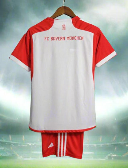 Bayern Munich Kids 23-24 Home Kit rear