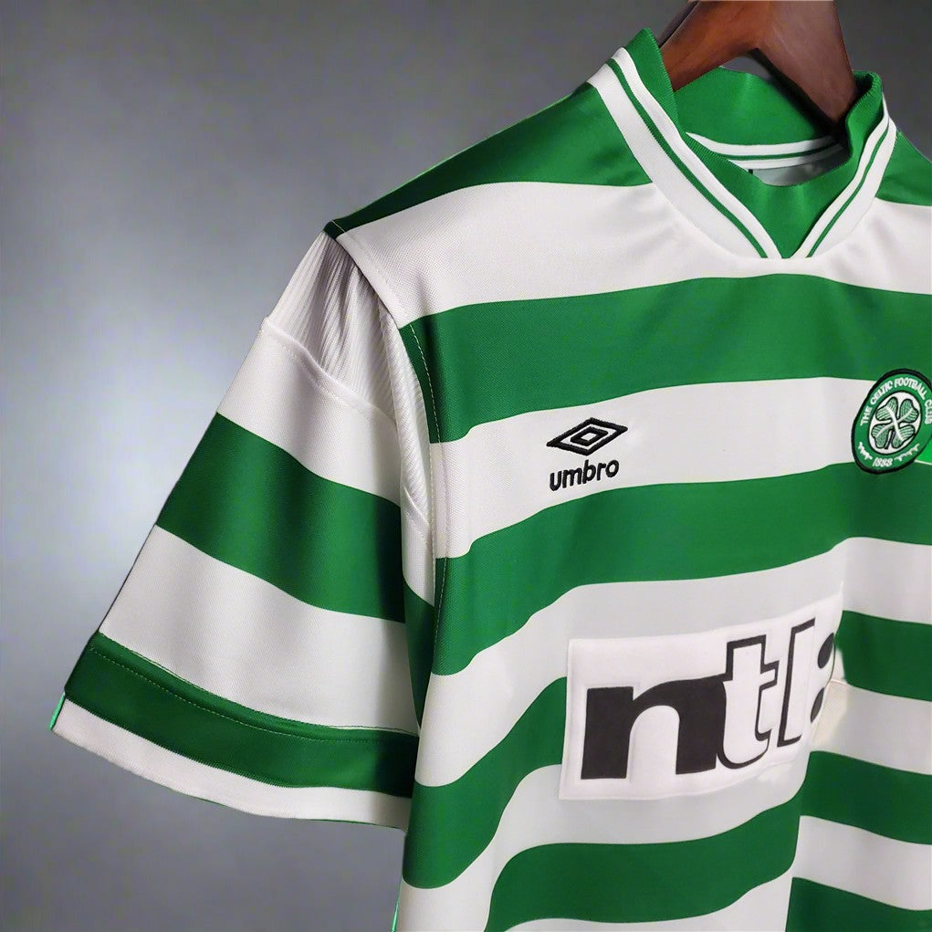 Celtic 99-01 Home Retro Shirt side