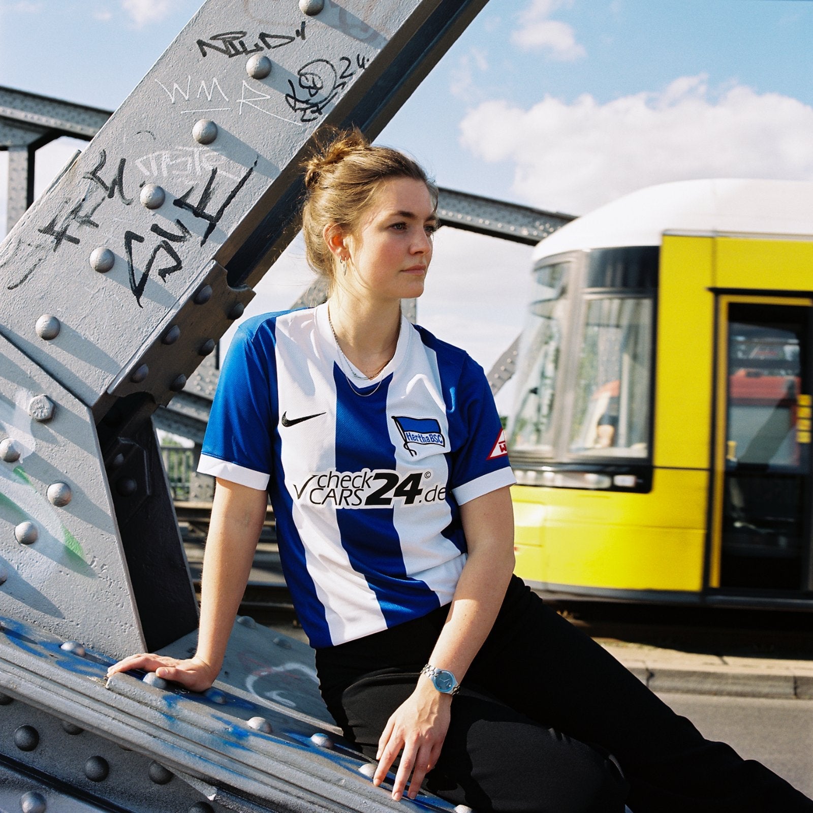 Hertha BSC 24-25 Home Shirt model