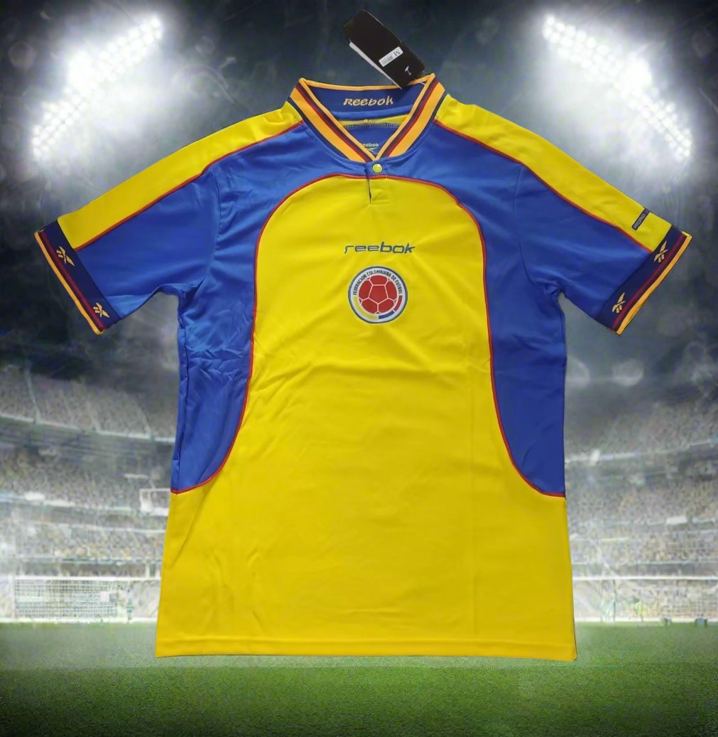 Colombia 01-03 Home Retro Shirt