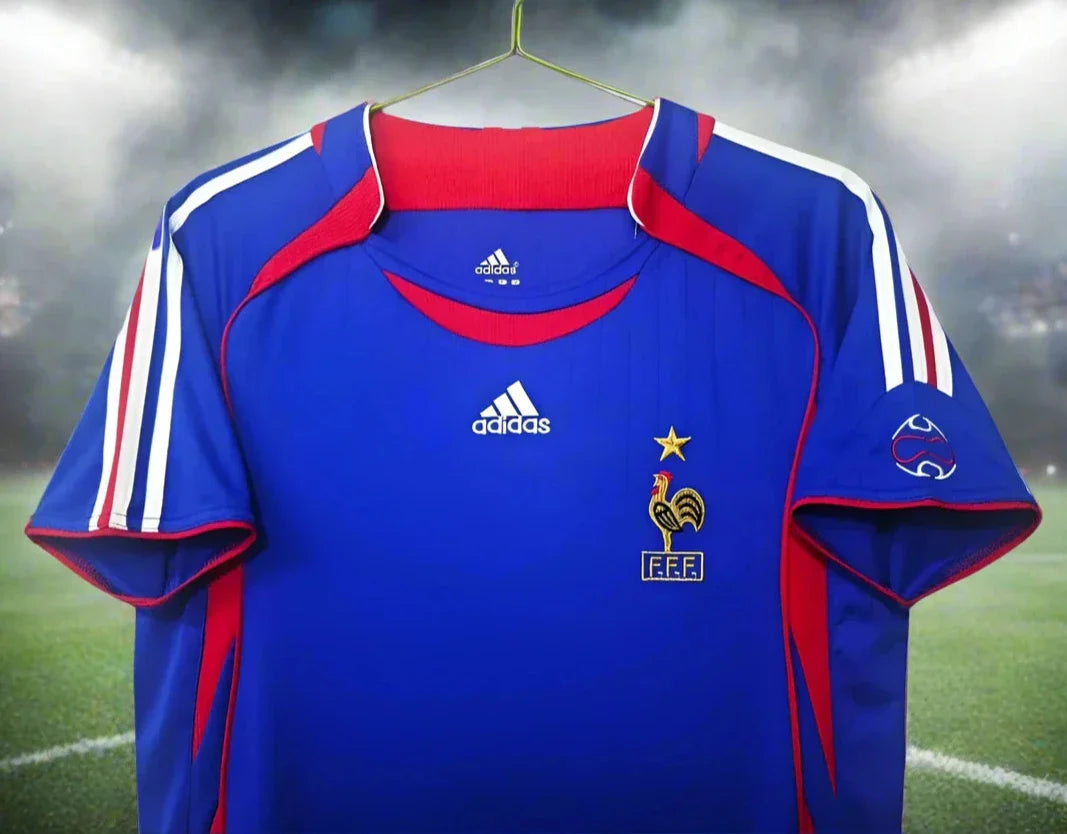 France 06-08 Home Retro Shirt brand