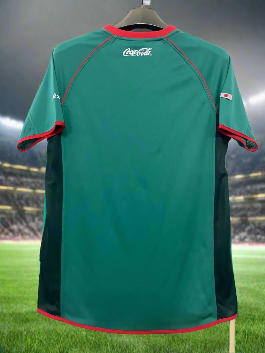 Mexico 02-03 Home Retro Shirt rear