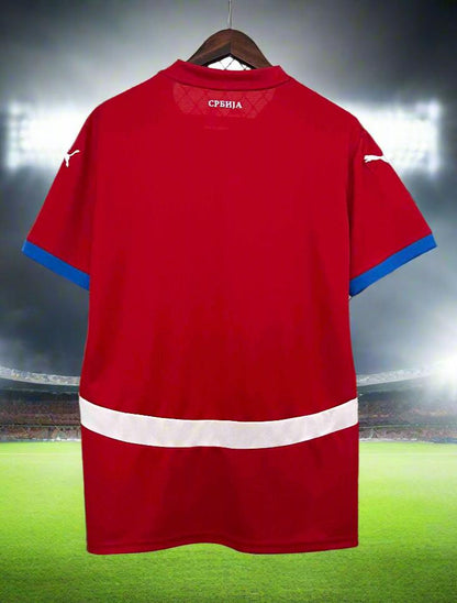 Serbia 24-25 Home Shirt back