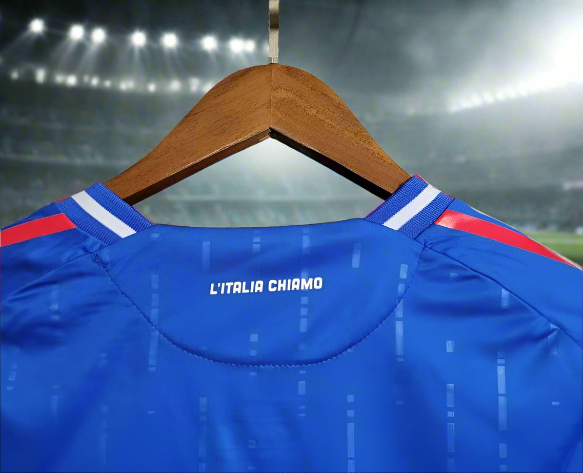 Italy 24-25 Home Shirt collar