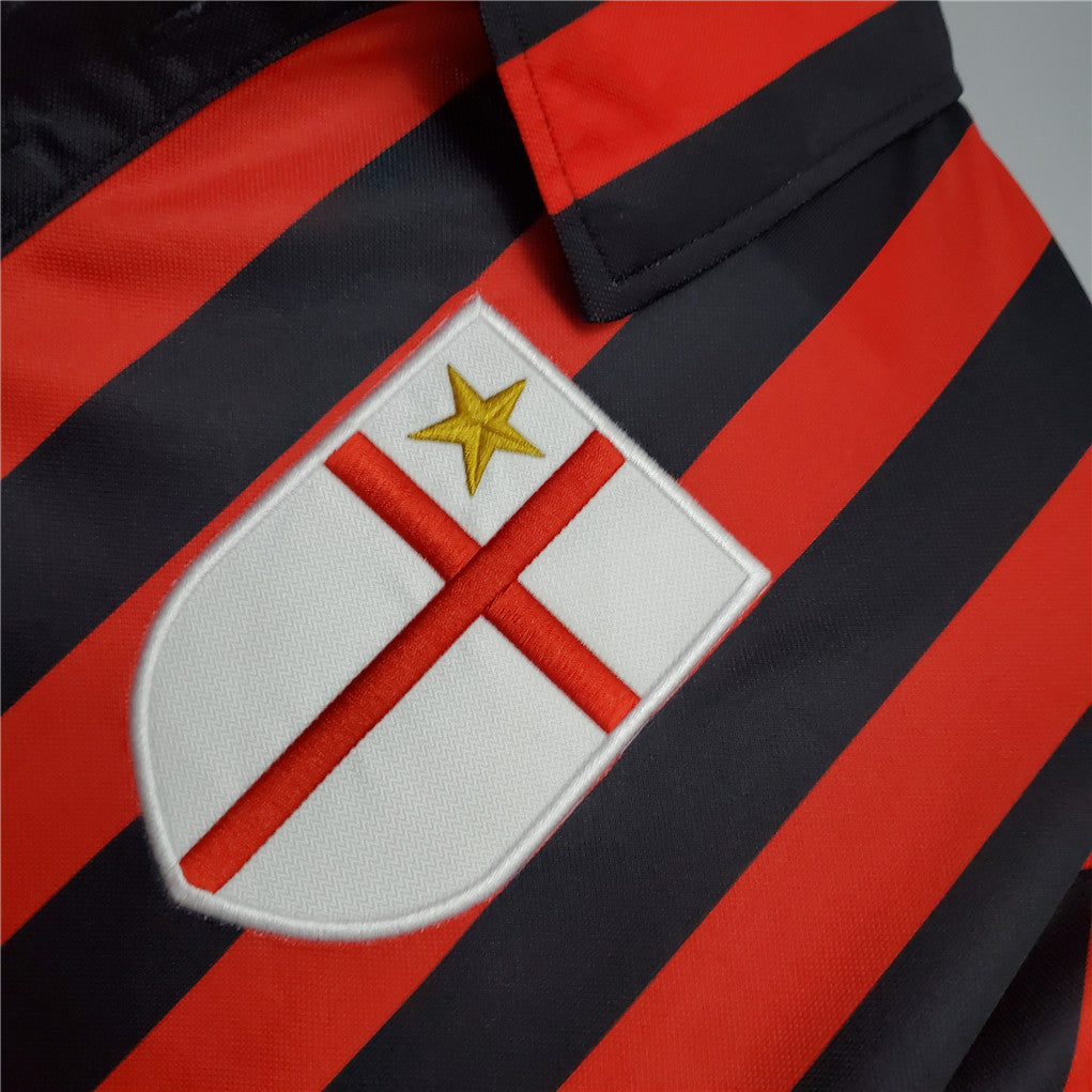 AC Milan 99-00 Home Retro Shirt crest