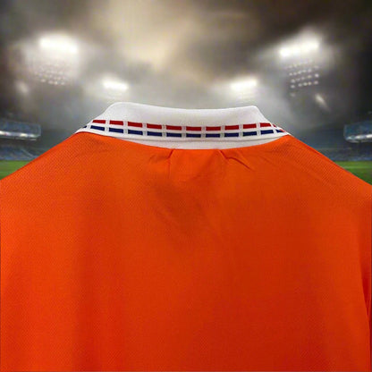 Netherlands 96-97  Home Retro Shirt collar