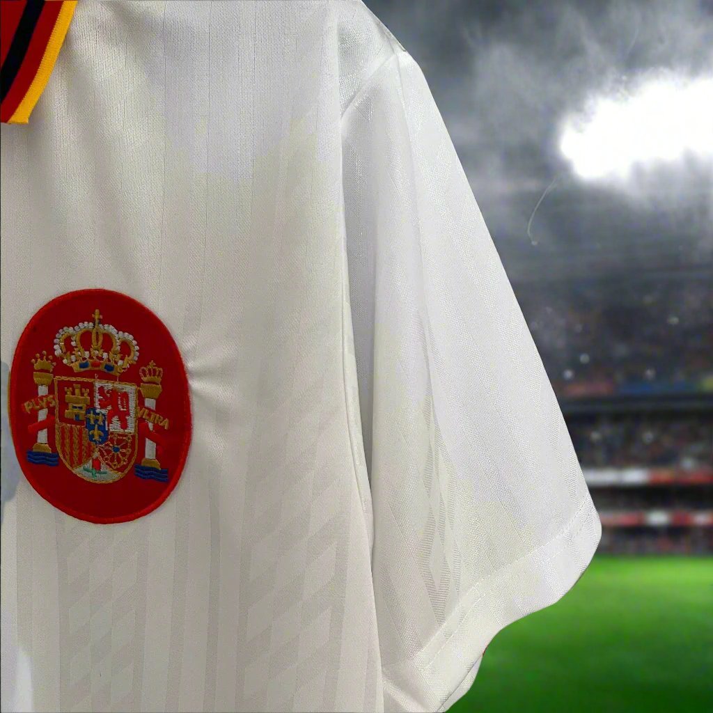 Spain 94-96 Away Retro Shirt sleeve