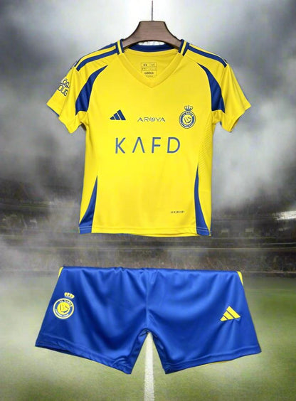 Al-Nassr FC Kids 24-25 Home Kit