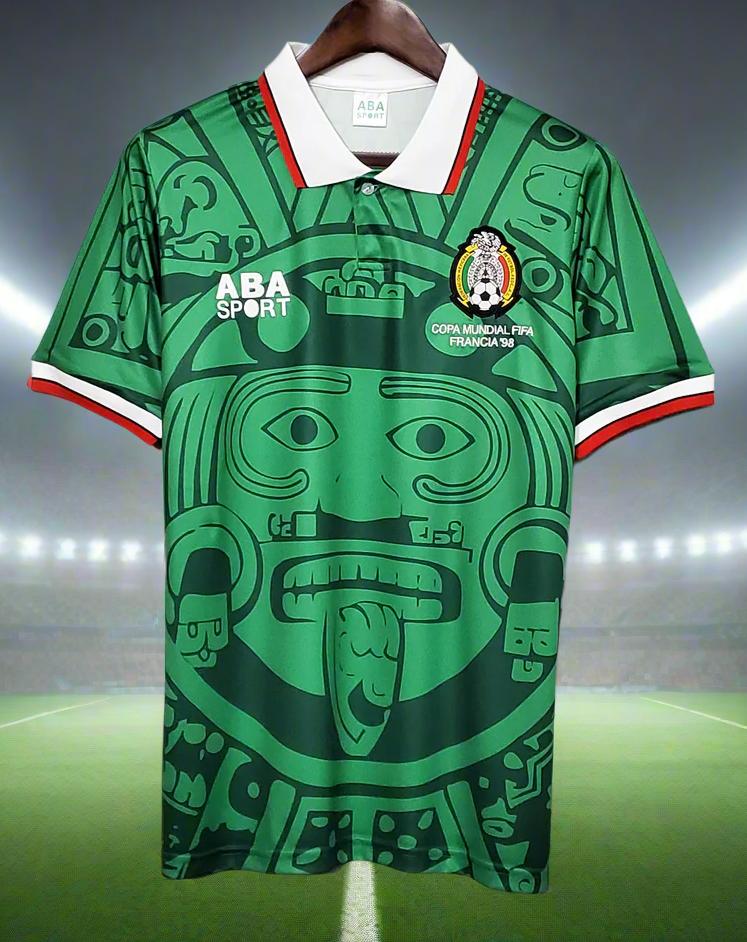 Mexico 98-99 Home Retro Shirt