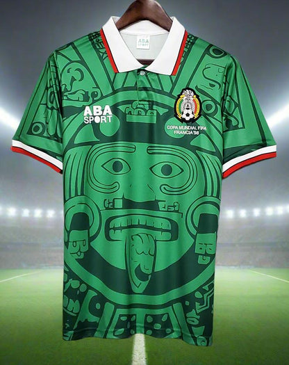 Mexico 98-99 Home Retro Shirt