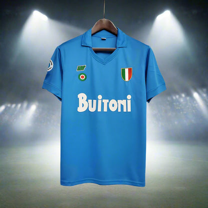 SSC Napoli 87-88 Retro Home Shirt