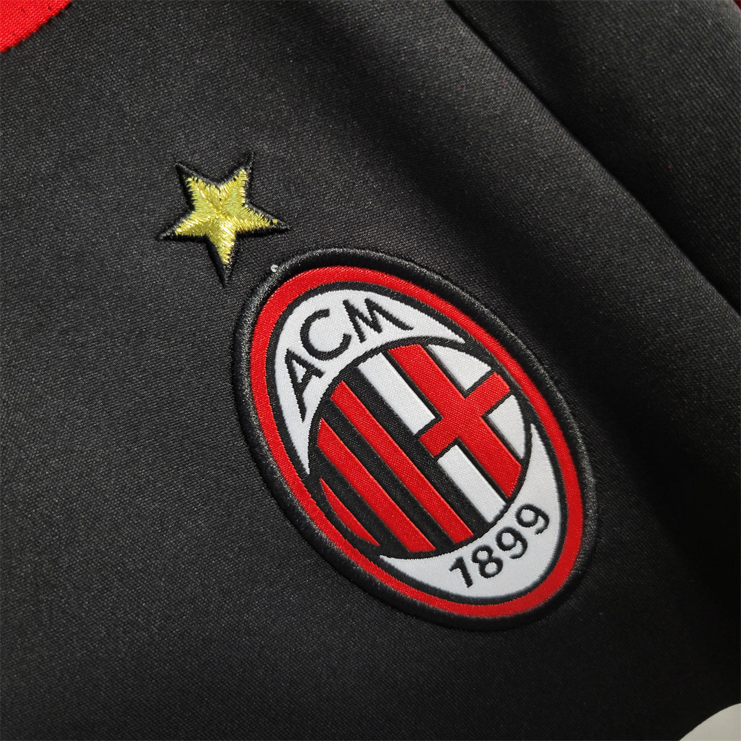 AC Milan 07-08 Home Retro Shirt crest