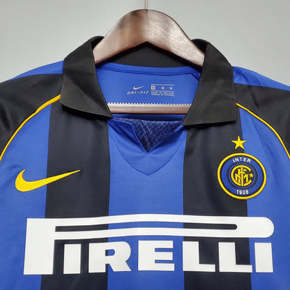 Inter Milan 01-02 Home Retro Shirt sponsor