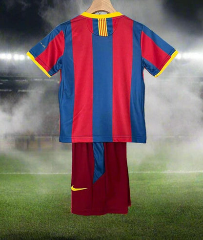 Barcelona Kids 10-11 Home Retro Kit rear