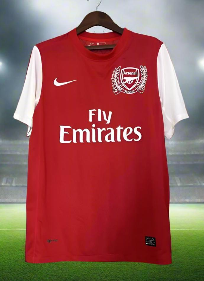 Arsenal 11-12 Home Retro Shirt front