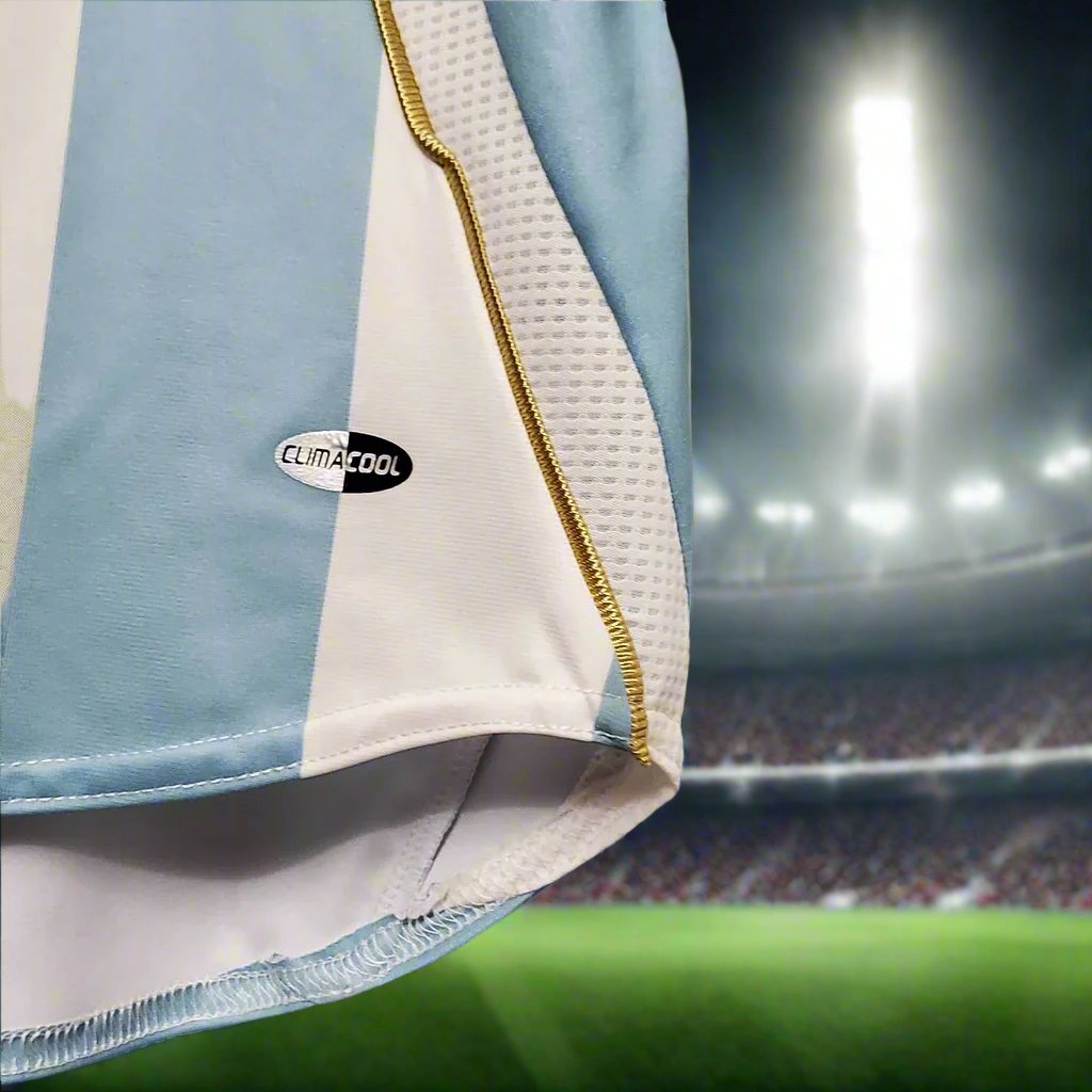 Argentina 06-08 Home Retro Shirt logo