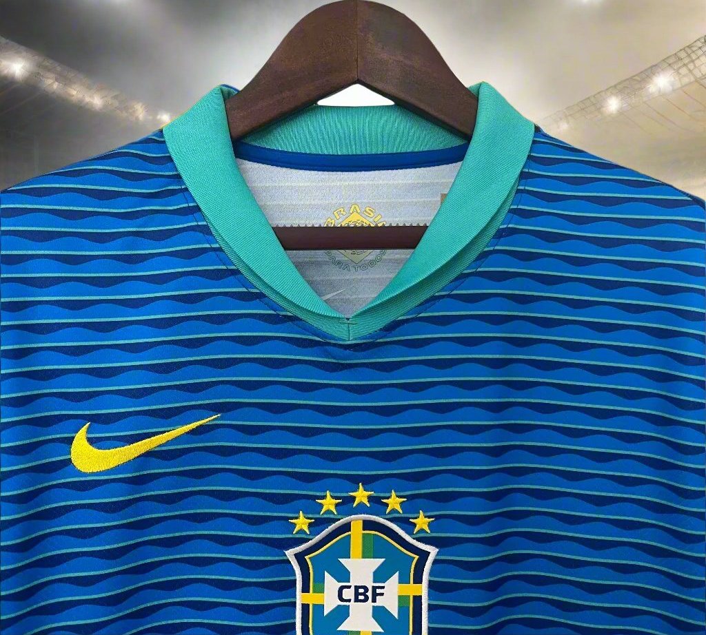 Brazil 24-25 Away Shirt collar