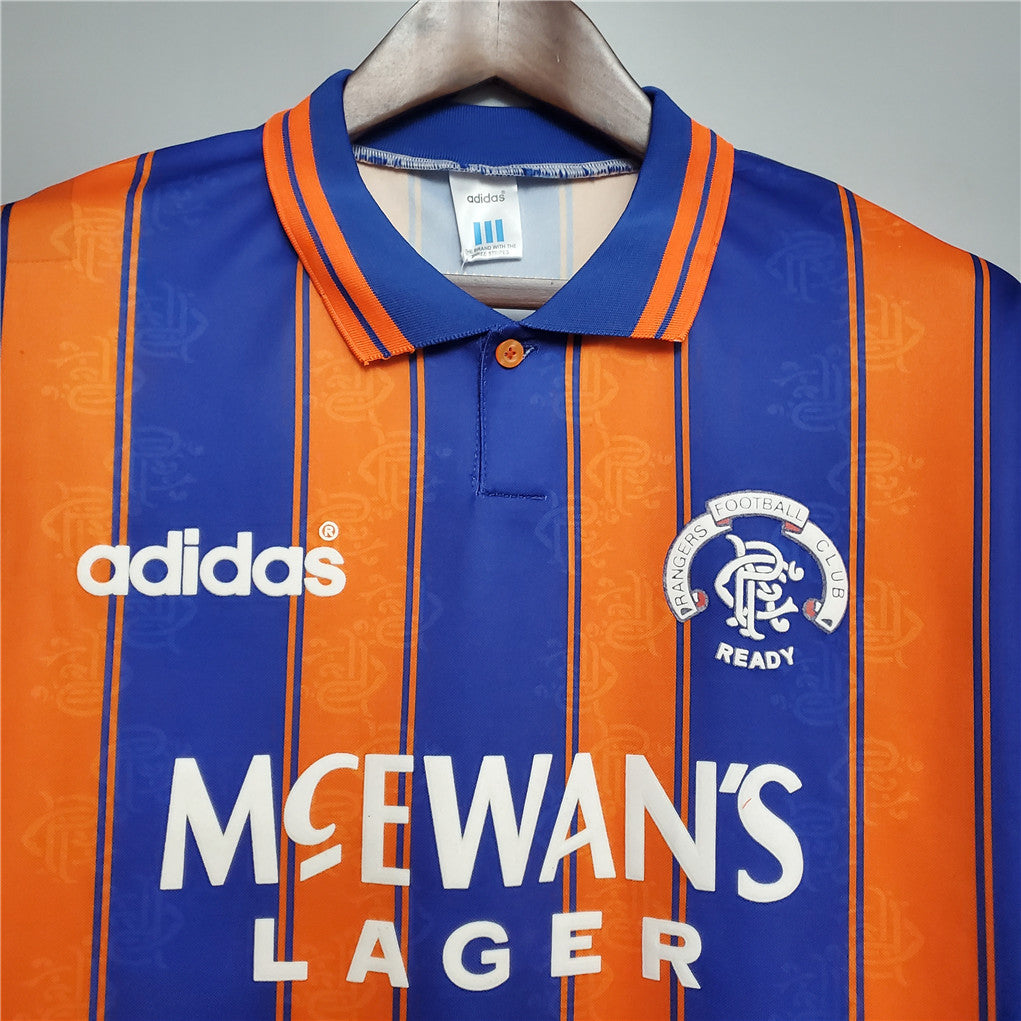 Rangers  93-94 Away Retro Shirt sponsor