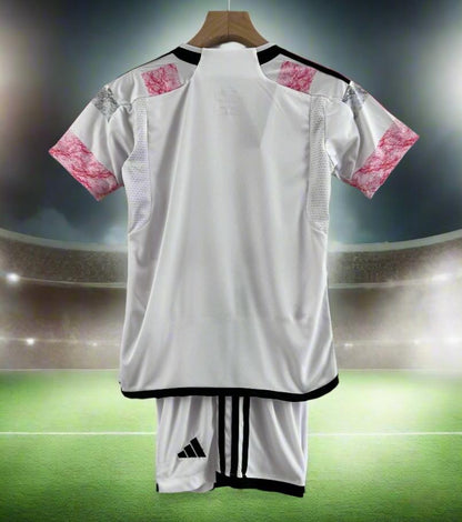 Juventus Kids 23-24 Away Kit rear