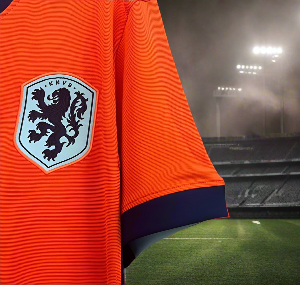 Netherlands 24-25 Home Shirt sleeve