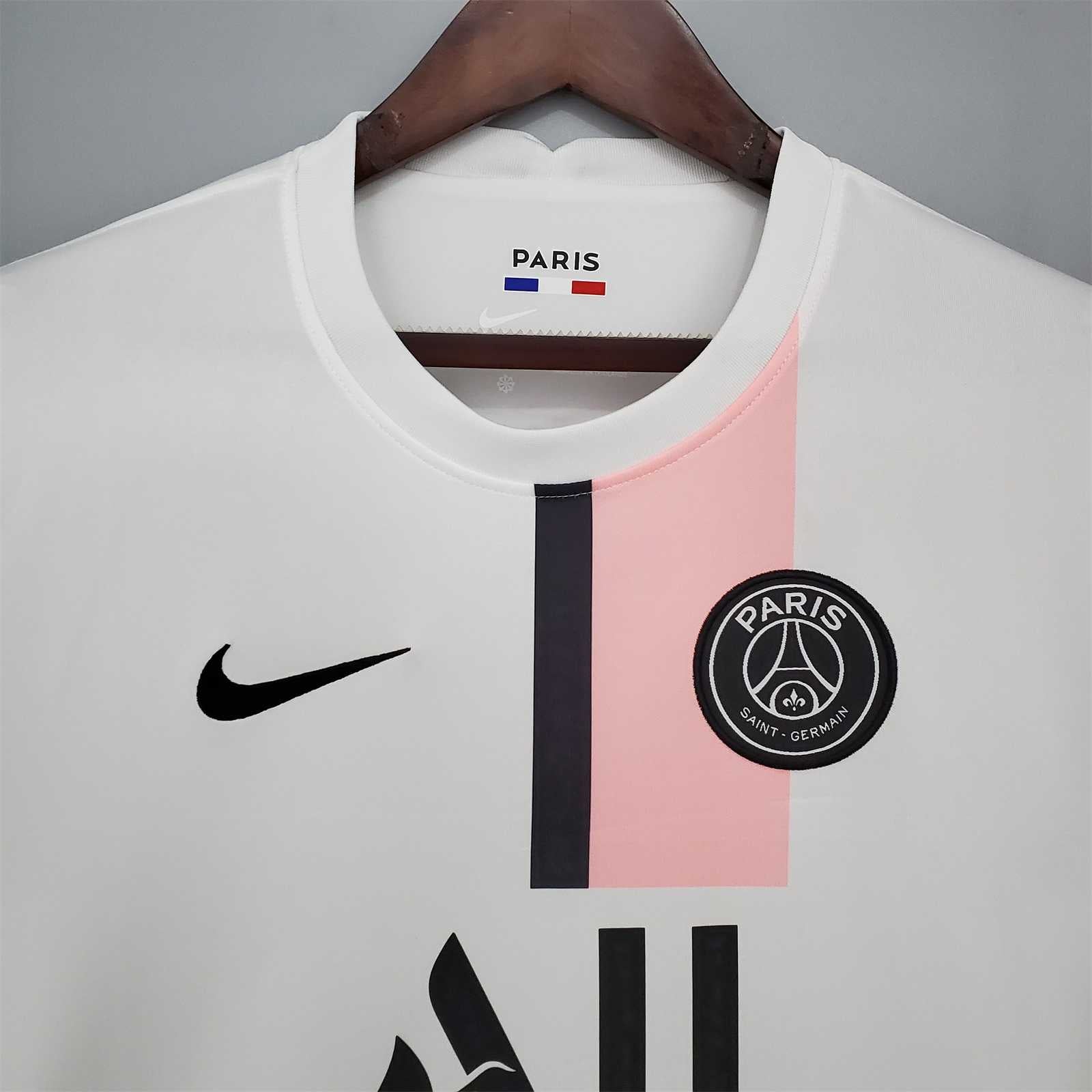 PSG 21-22 Away Shirt neck