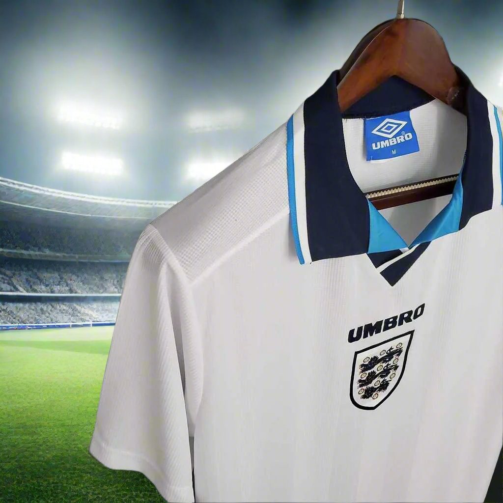 England 96-98 Home Retro Shirt side