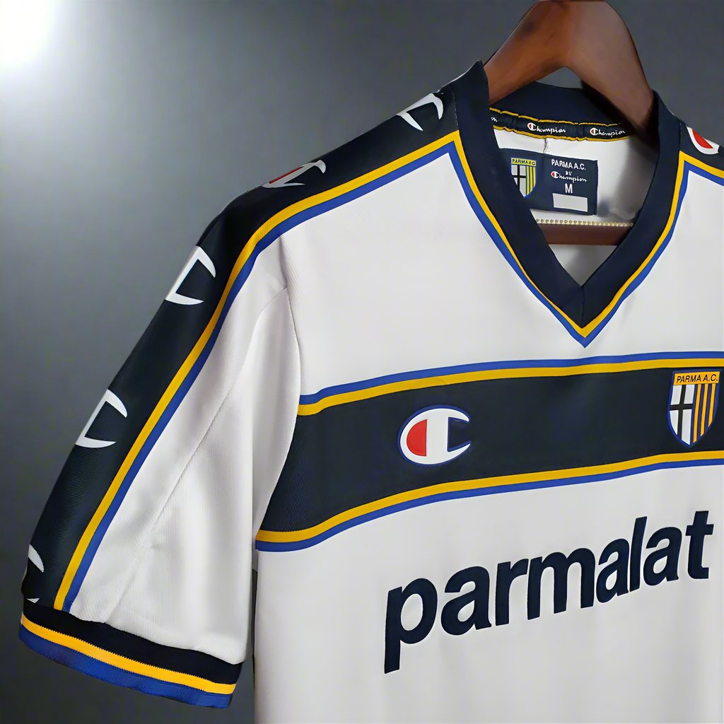 Parma 02-03 Away Retro Shirt sponsor