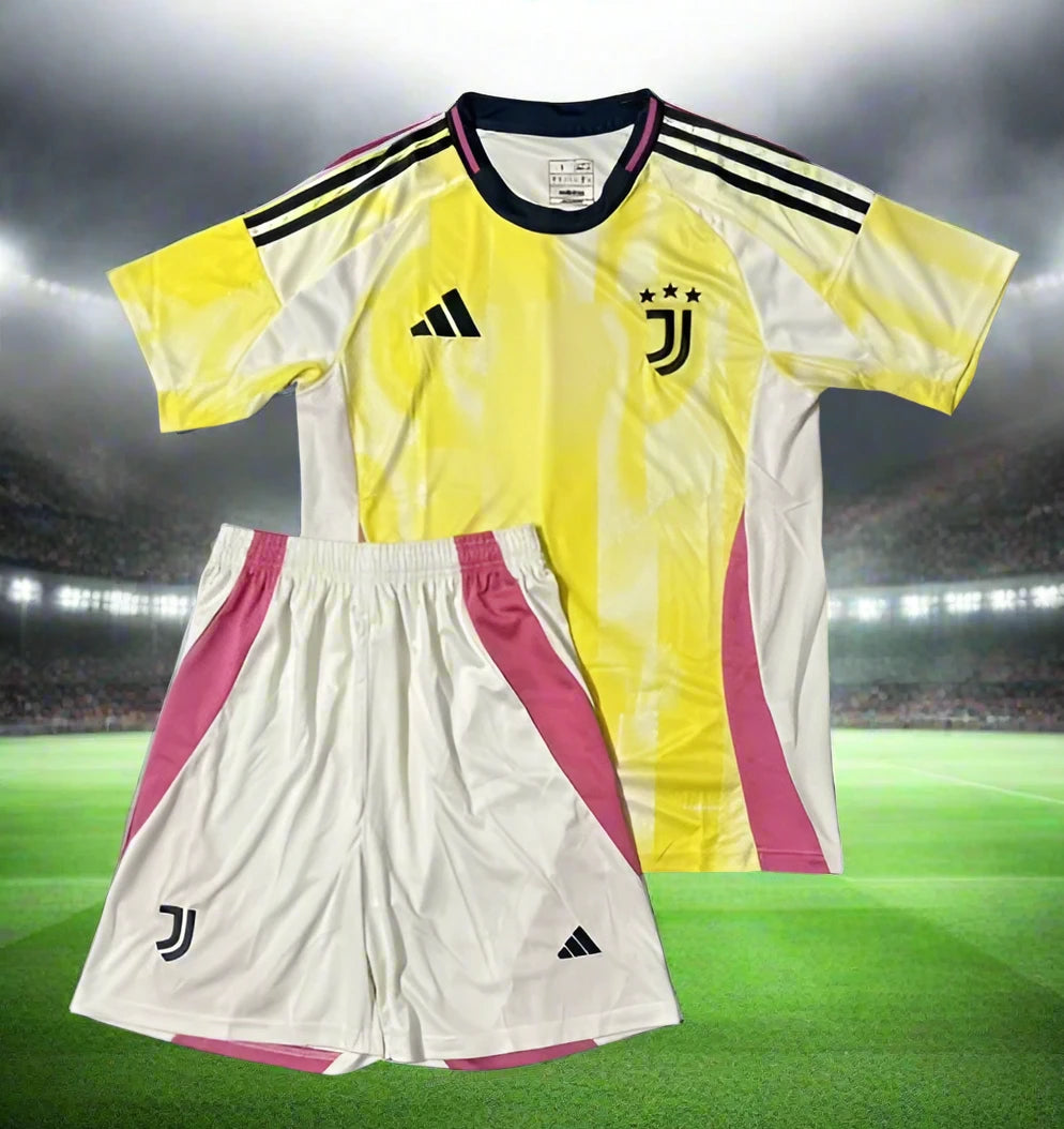 Juventus Kids 24-25 Away Kit front