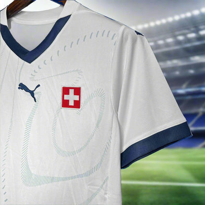 Switzerland 24-25 Away Shirt crest