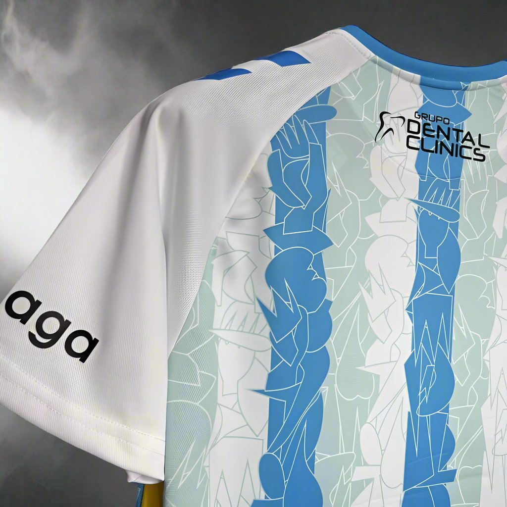 Malaga 24-25 Home Shirt sponsor