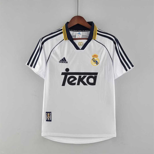 Real Madrid 98-00 Home Retro Shirt