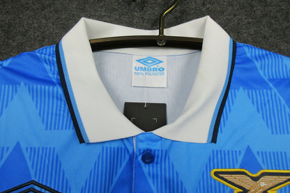 Lazio 89-91 Home Retro Shirt collar