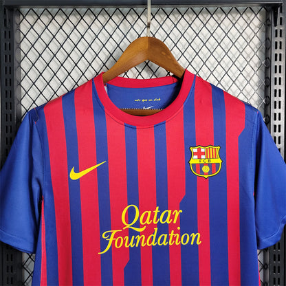 Barcelona 11-12 Home Retro Shirt front