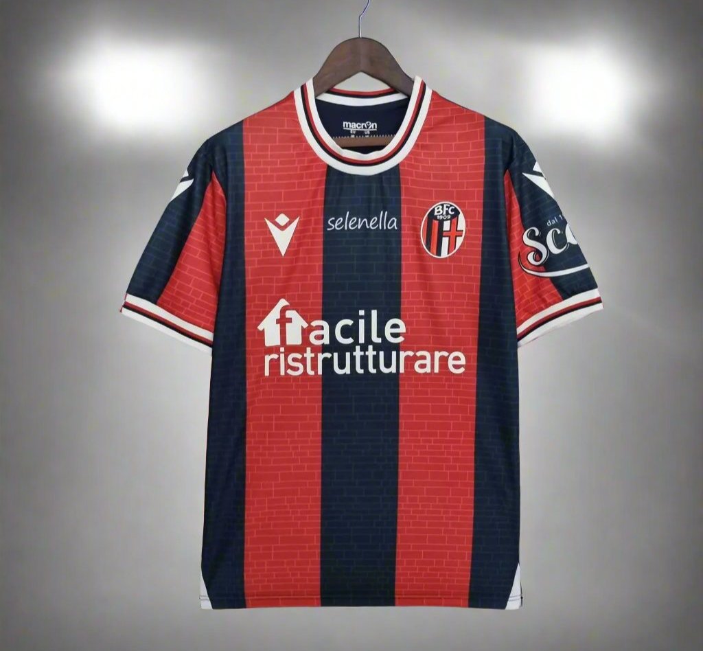 Bologna 21-22 Home Shirt front