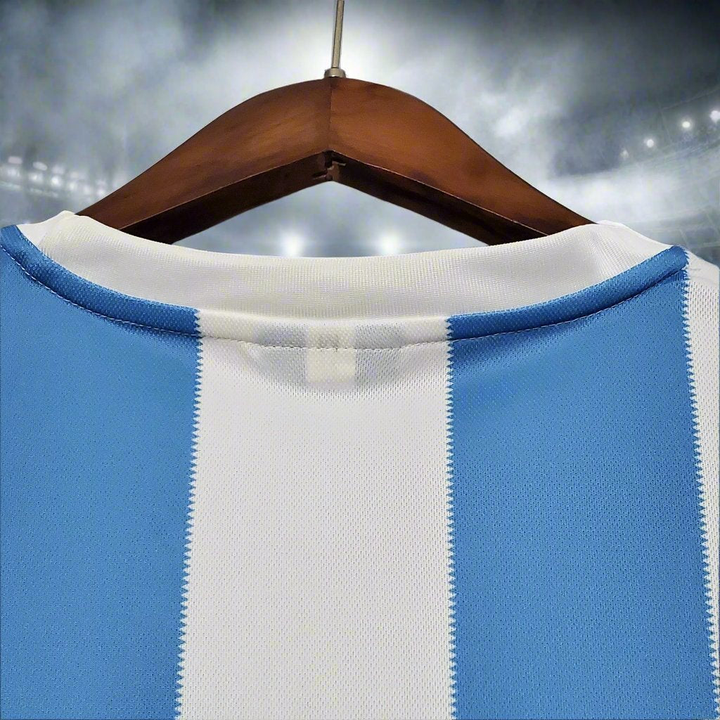 Argentina 78-80 Home Retro Shirt collar