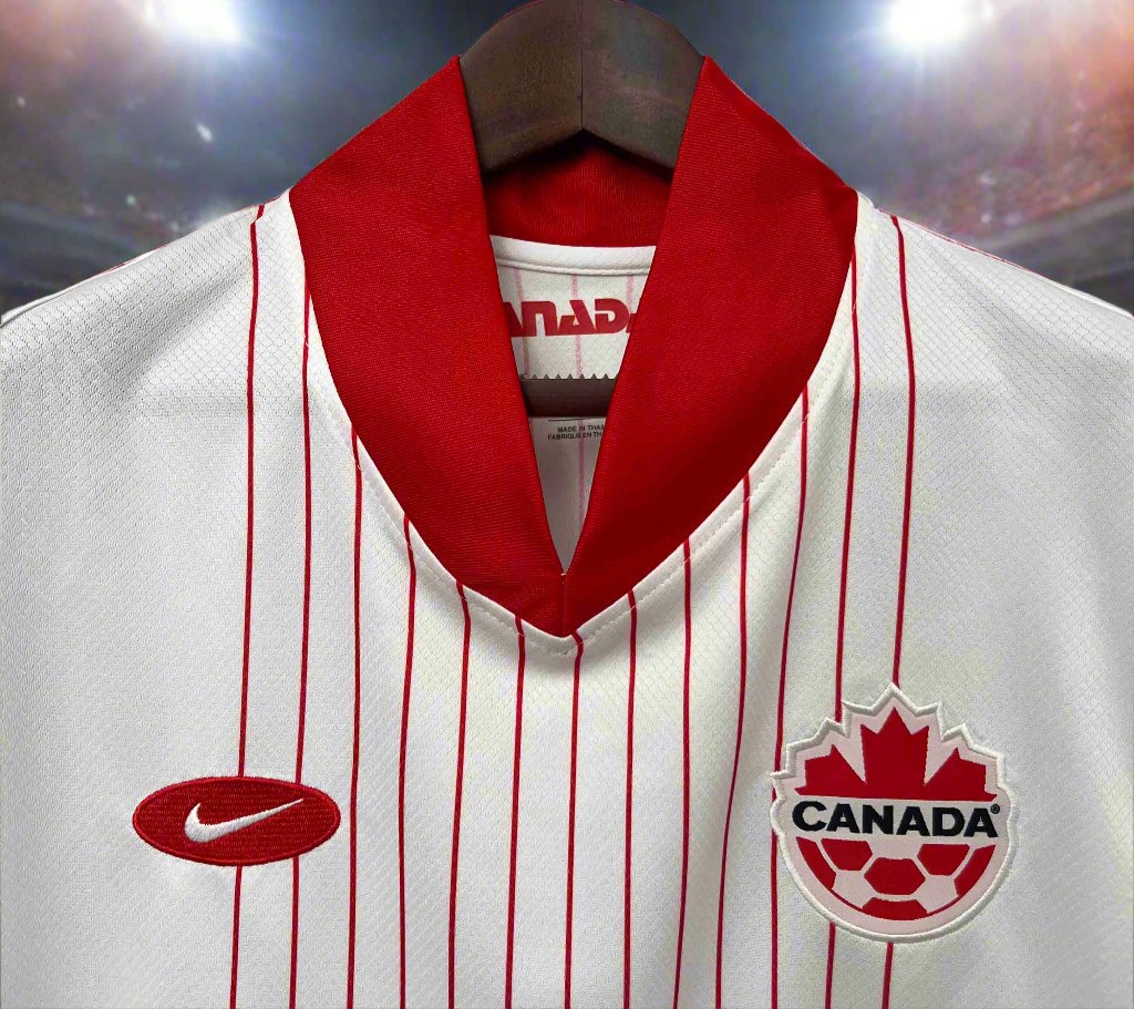 Canada 24-25 Away Shirt collar