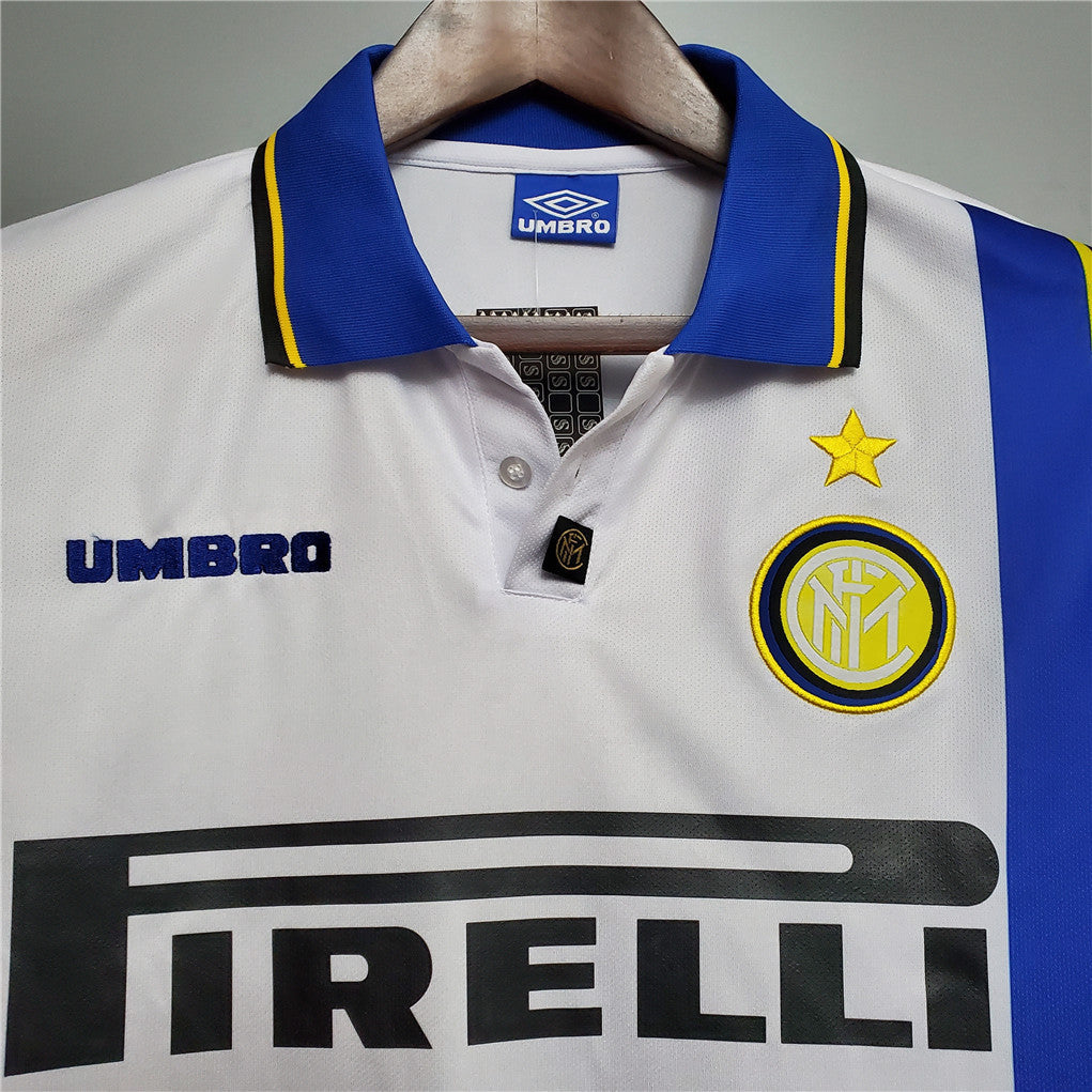 Inter Milan 97-98 Away Retro Shirt sponsor