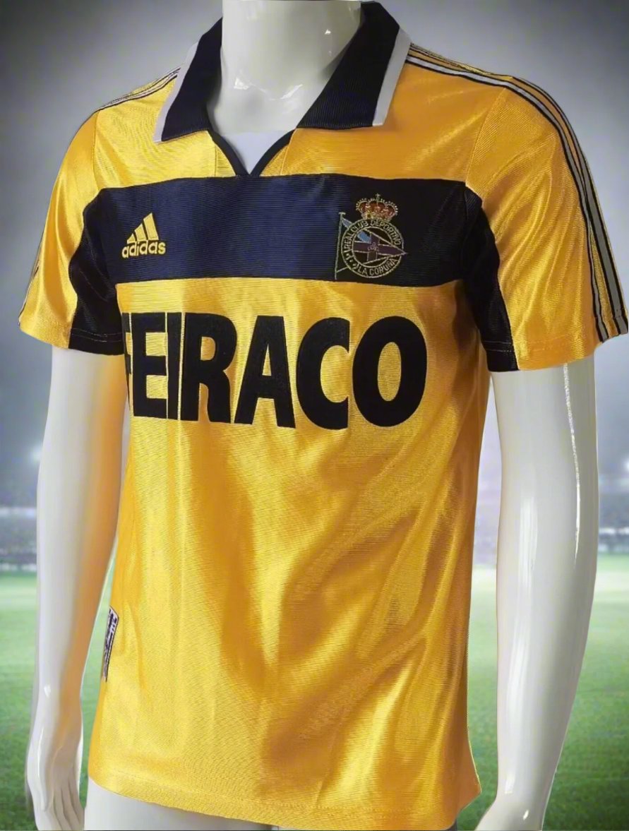 Deportivo De La Coruna 99-00 3rd Retro Shirt badge