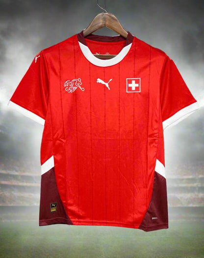 Switzerland 24-25 Home Shirt front