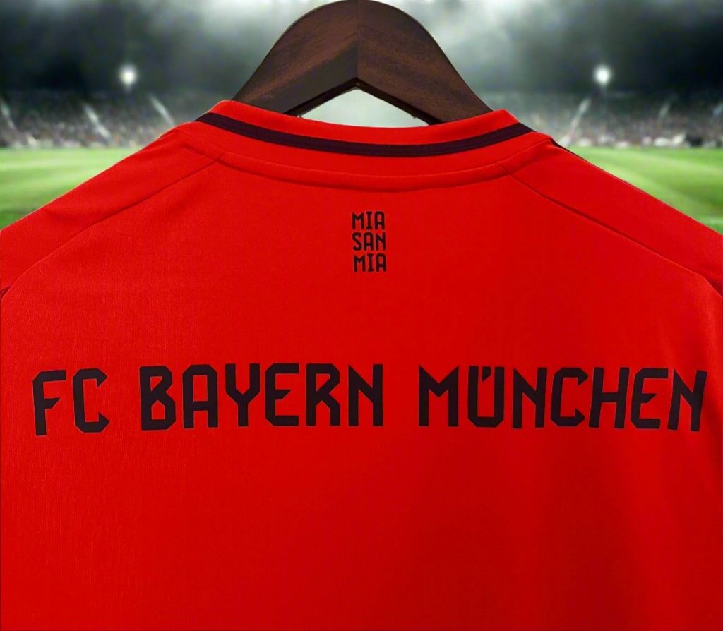 Bayern Munich 24-25 Home Shirt collar