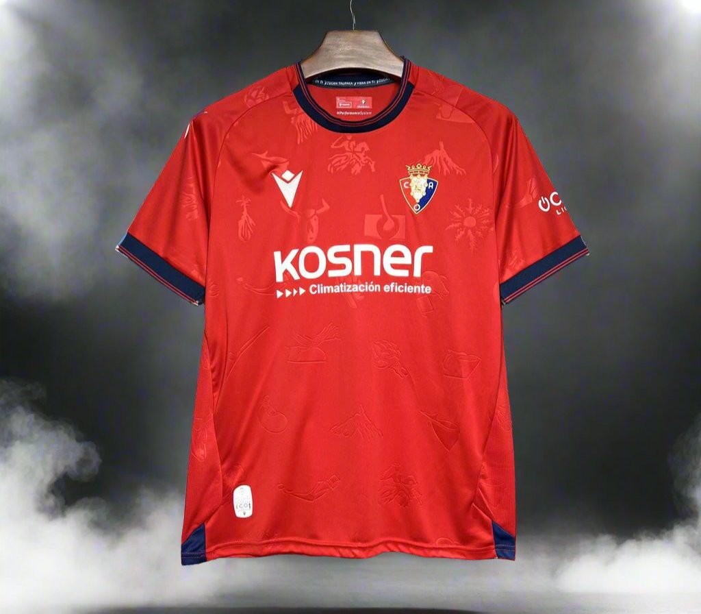 Osasuna 24-25 Home Shirt front