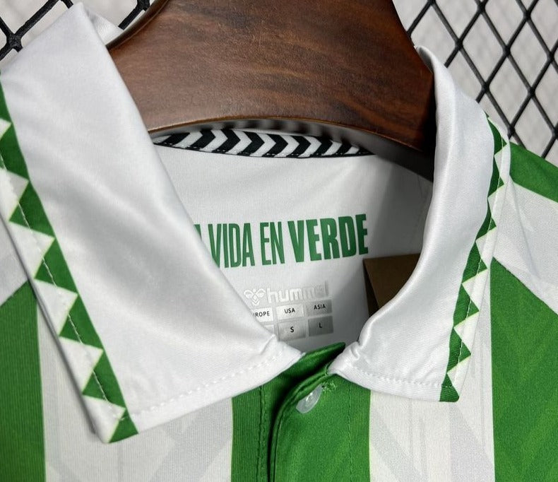 Real Betis 24-25 Home Shirt collar