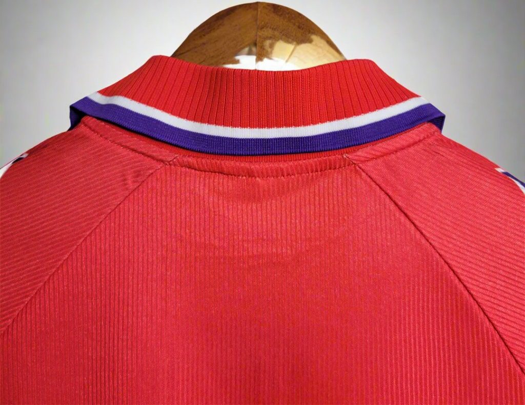 Fiorentina 95-97 3rd Retro Shirt collar