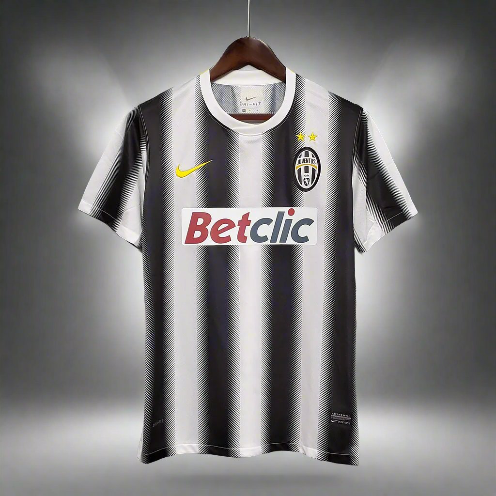 Juventus 11-12 Home Retro Shirt front