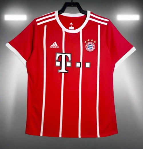 Bayern Munich 17-18 Home Retro Shirt front