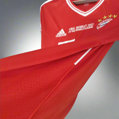 Bayern Munich 13-14 Home Retro Shirt side