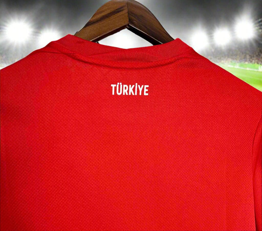 Turkey 24-25 Away Shirt collar